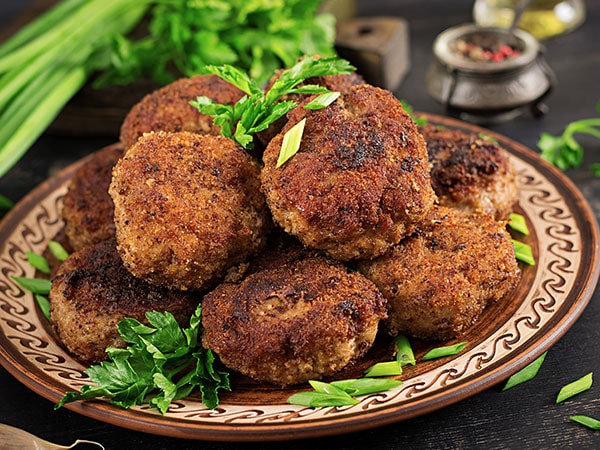 کوفته گوشت و بلغور